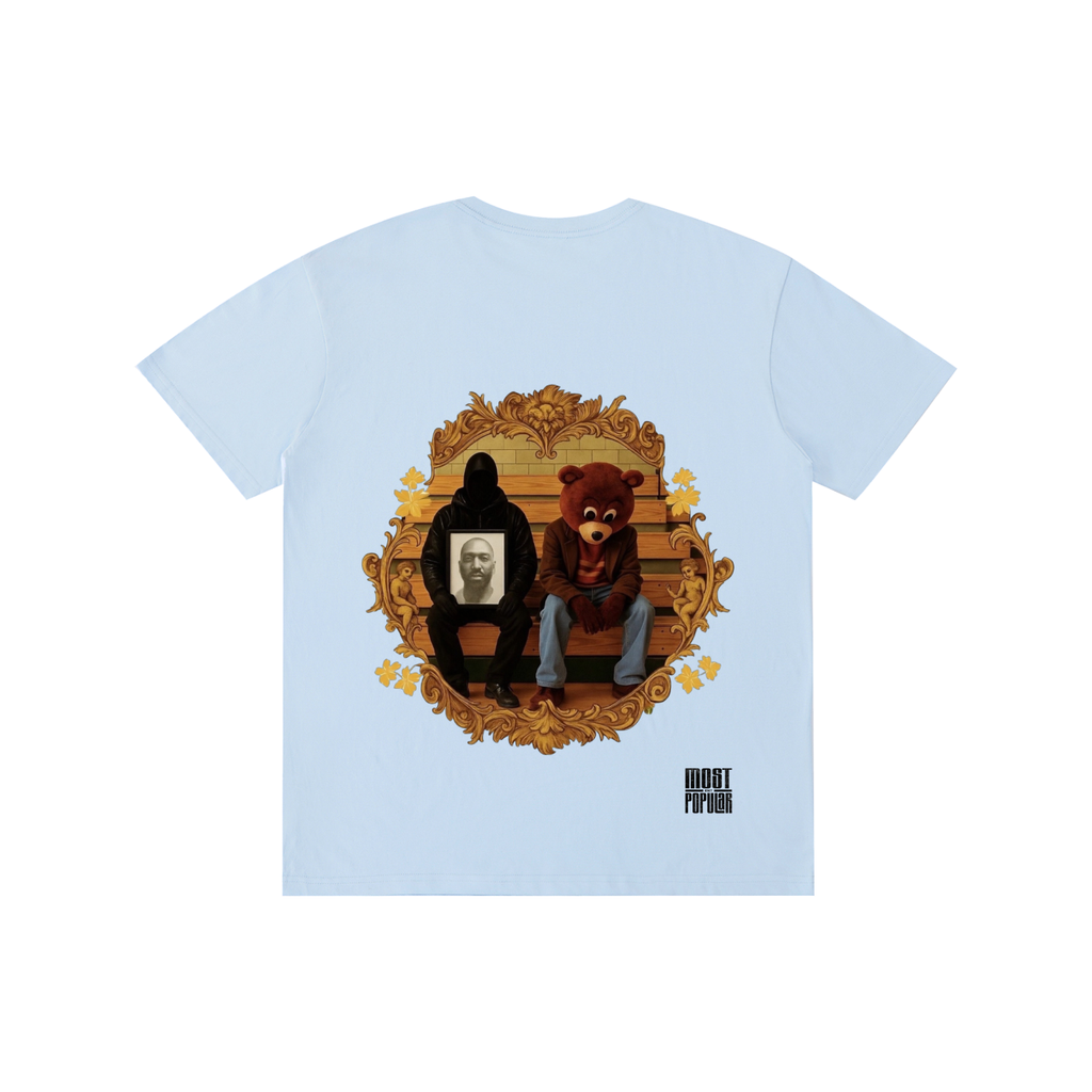 Kanye West - College Dropout x Vultures 2 - Basic Cotton Unisex T Shirt