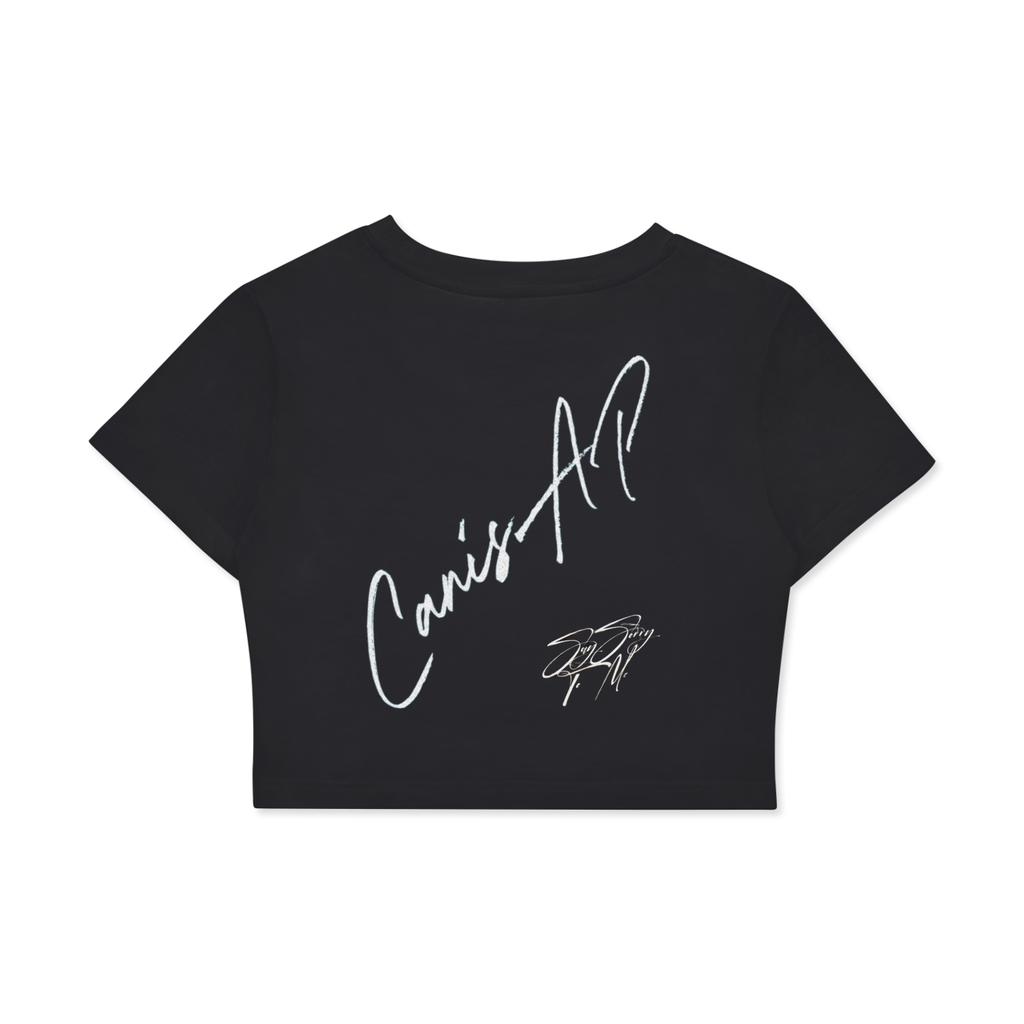 Canis AP - Women's Fitted Crop Tee