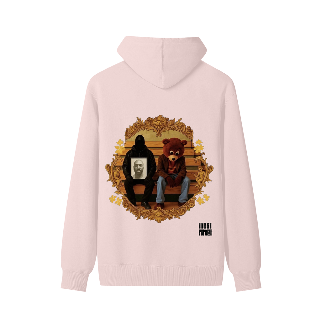 Kanye West - College Dropout x Vultures 2 - Basic Unisex Cotton Hoodie