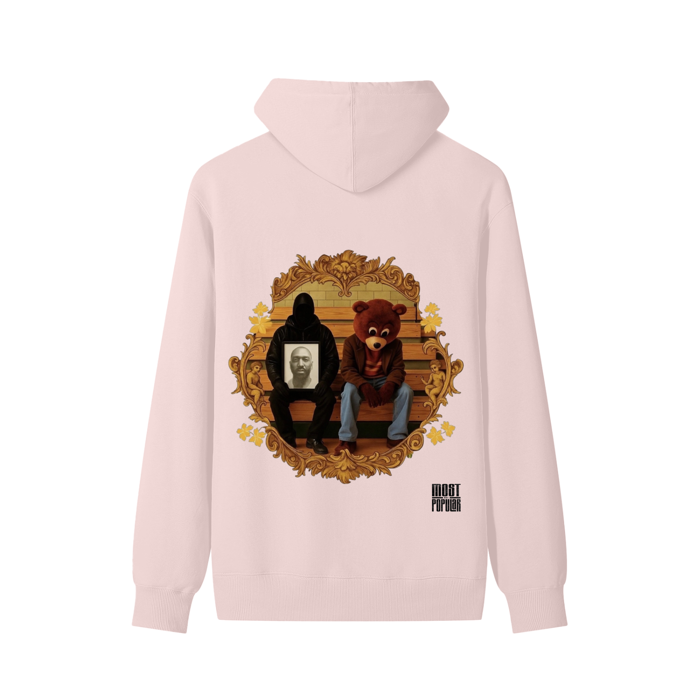 Kanye West - College Dropout x Vultures 2 - Basic Unisex Cotton Hoodie
