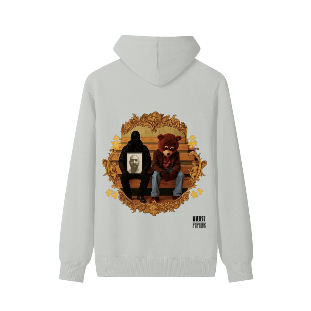 Kanye West - College Dropout x Vultures 2 - Basic Unisex Cotton Hoodie