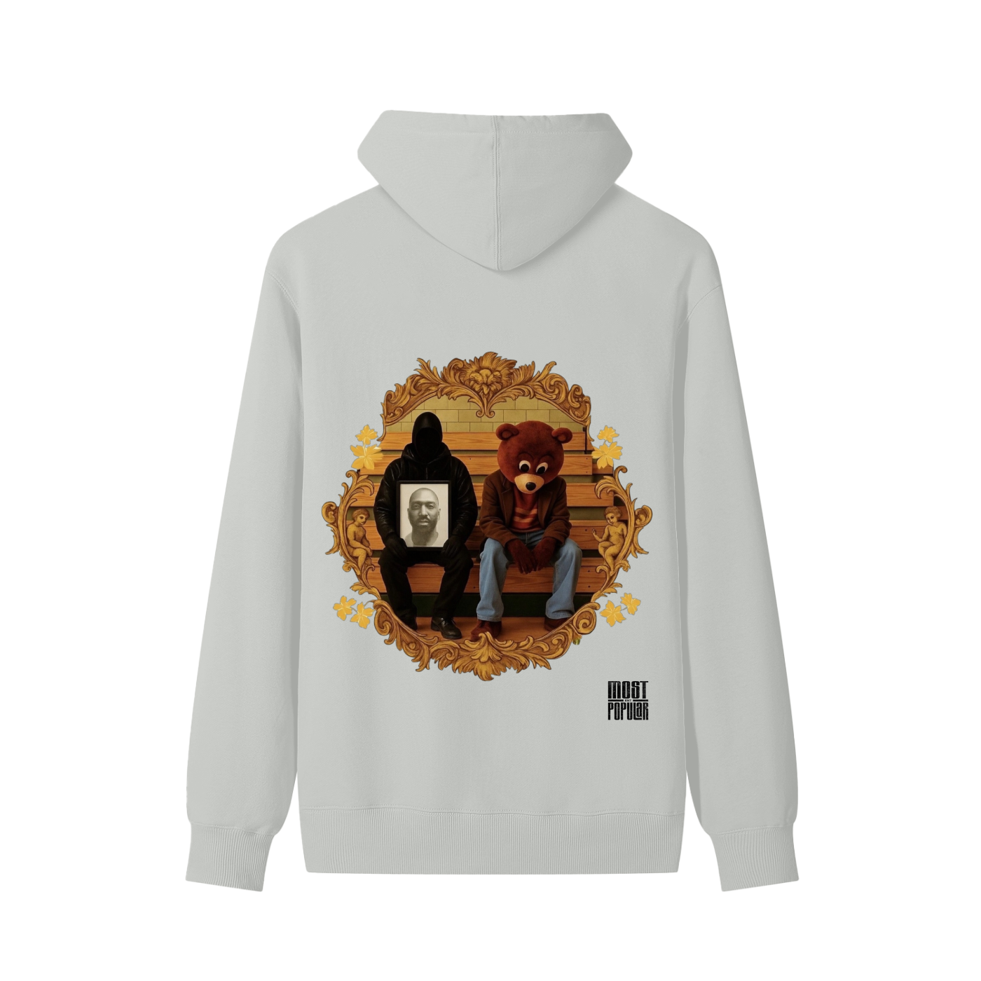 Kanye West - College Dropout x Vultures 2 - Basic Unisex Cotton Hoodie
