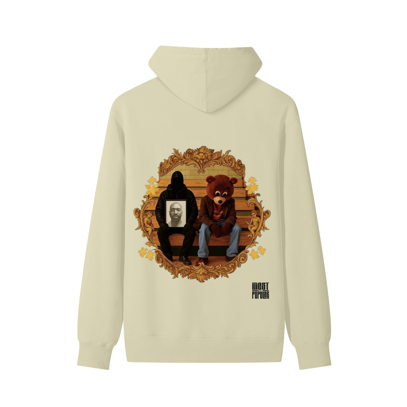 Kanye West - College Dropout x Vultures 2 - Basic Unisex Cotton Hoodie
