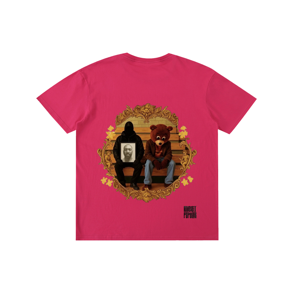 Kanye West - College Dropout x Vultures 2 - Basic Cotton Unisex T Shirt