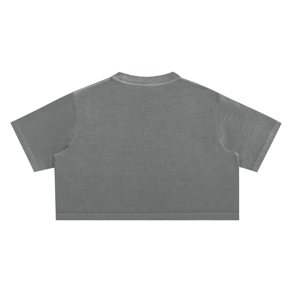 Canis AP - Womens Snow Washed Crop Top