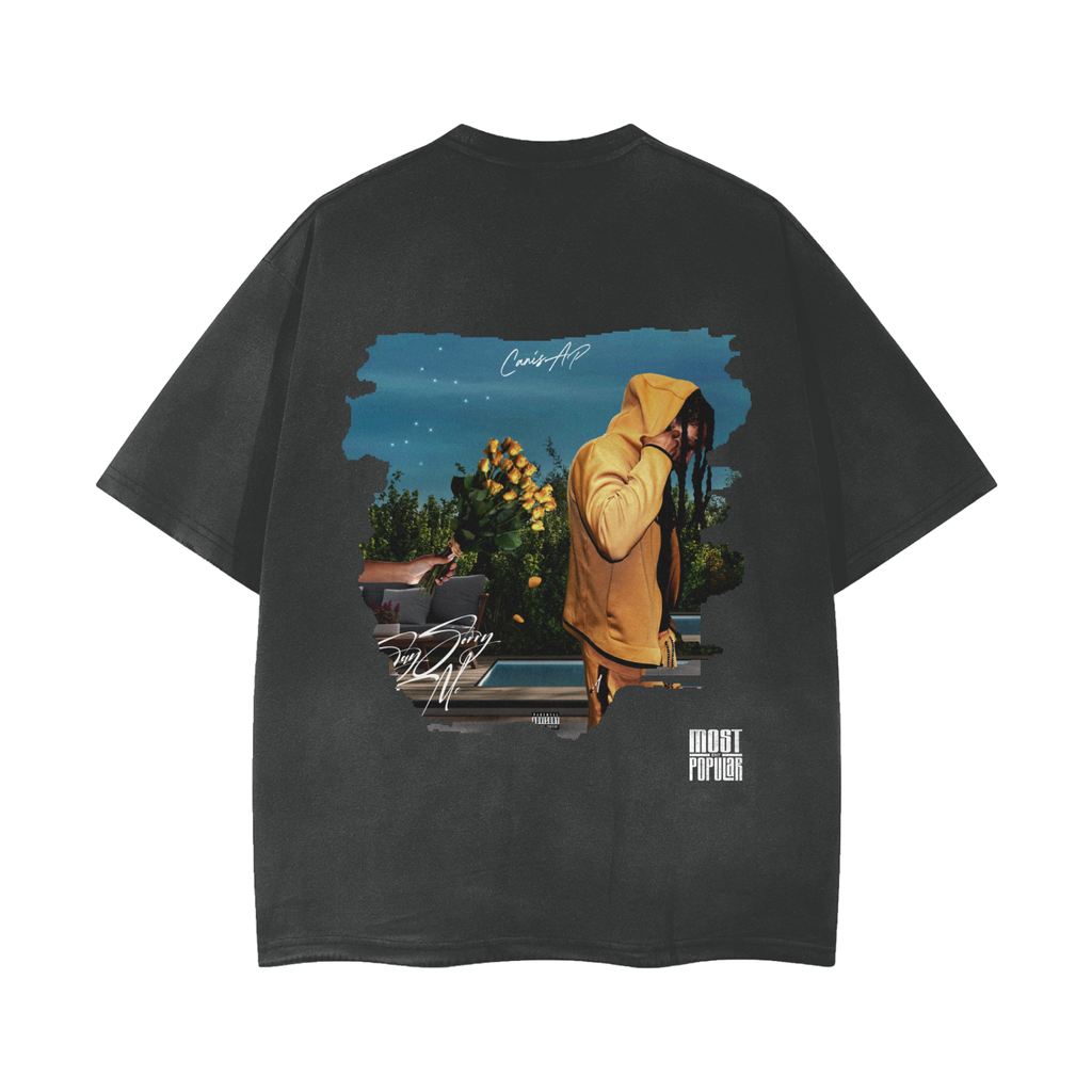 Canis AP - Streetwear Unisex Washed Effect Vintage T-Shirt