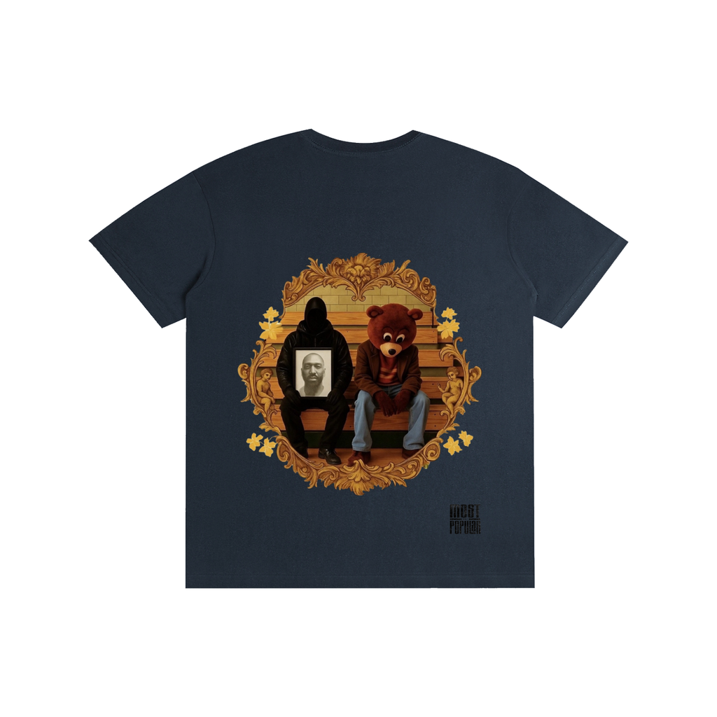 Kanye West - College Dropout x Vultures 2 - Basic Cotton Unisex T Shirt