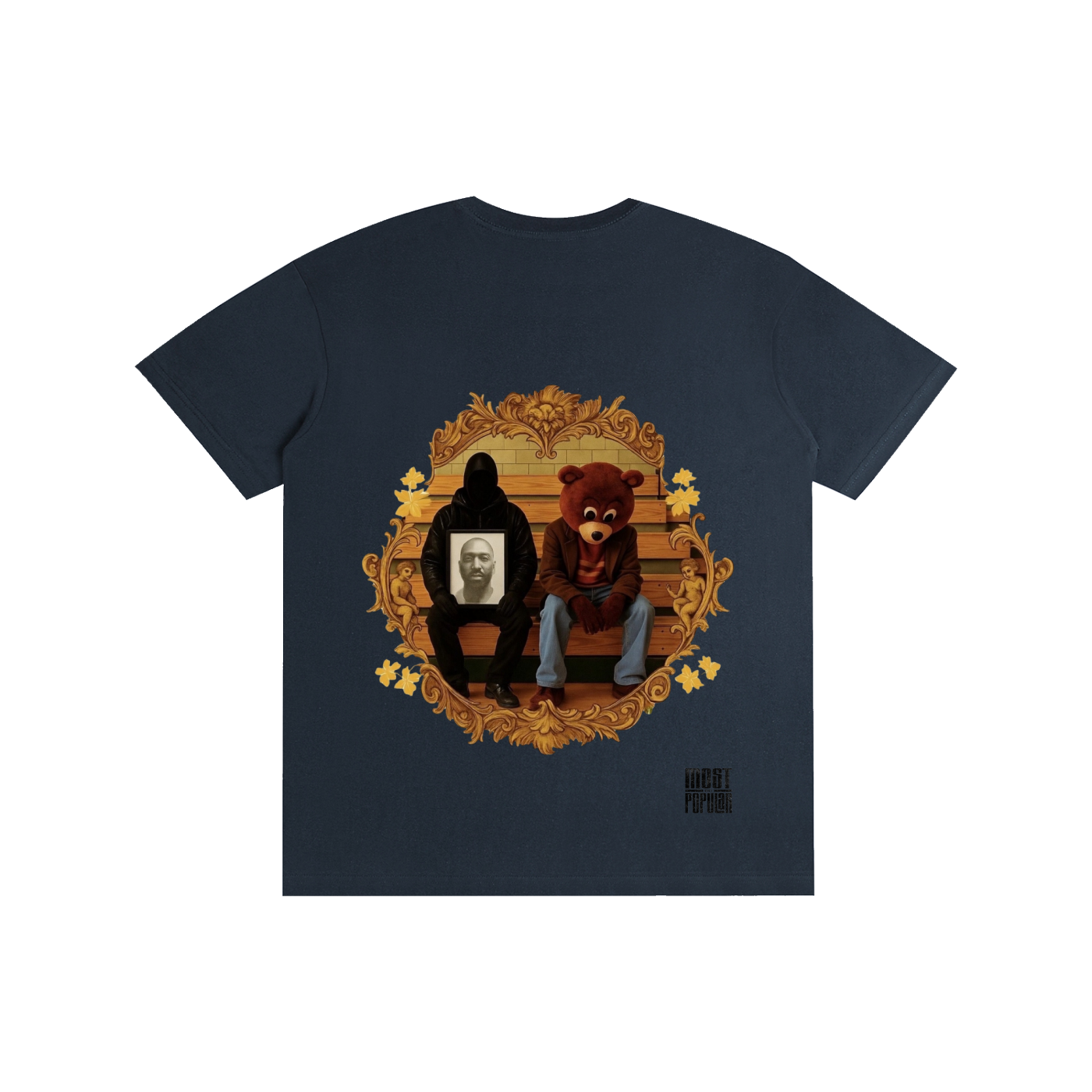 Kanye West - College Dropout x Vultures 2 - Basic Cotton Unisex T Shirt