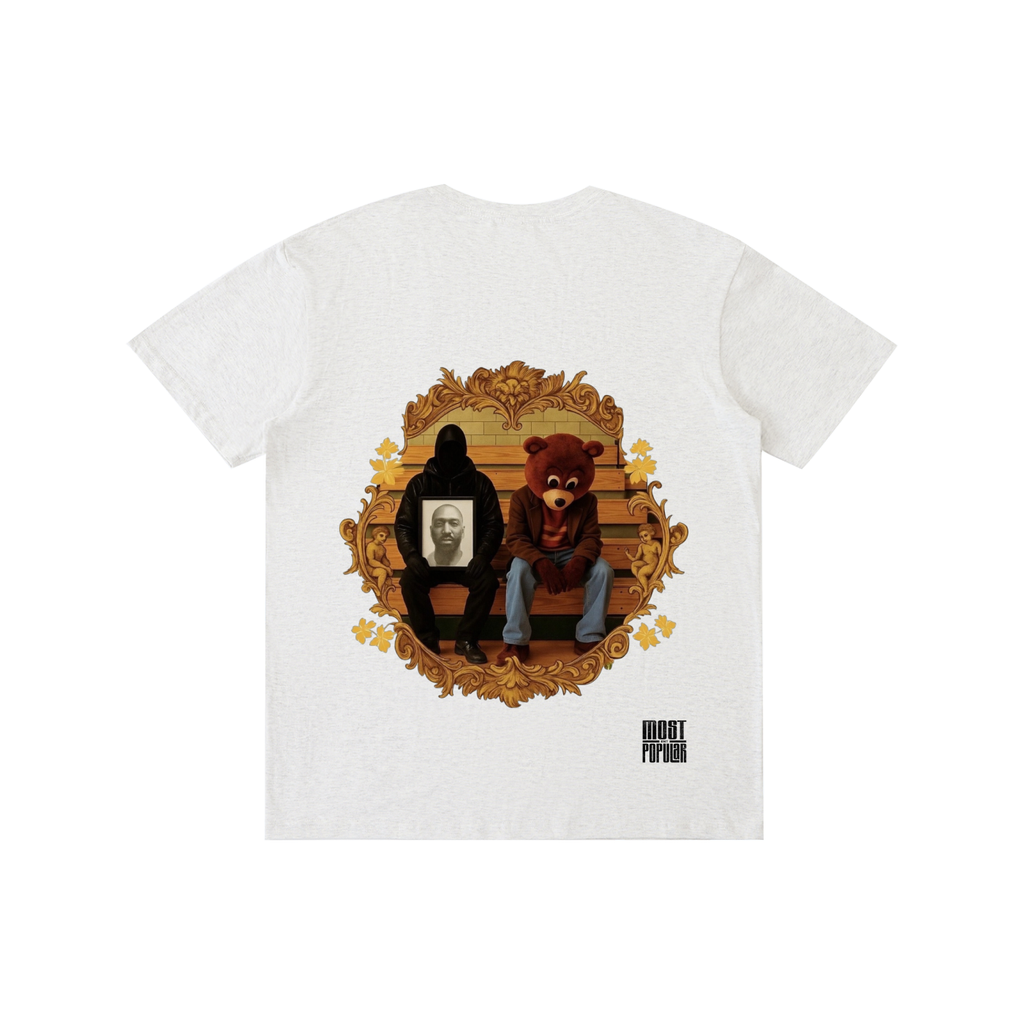 Kanye West - College Dropout x Vultures 2 - Basic Cotton Unisex T Shirt