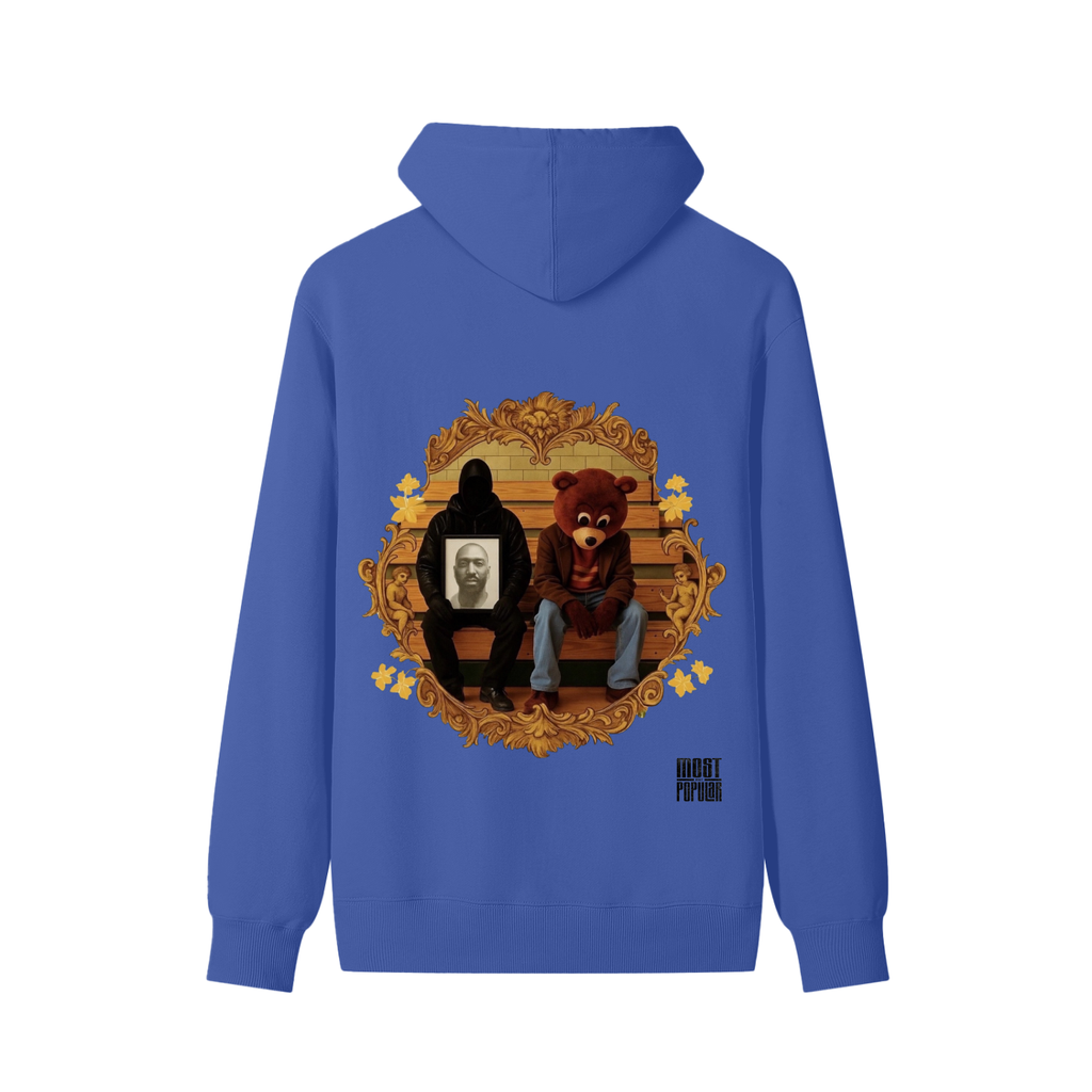 Kanye West - College Dropout x Vultures 2 - Basic Unisex Cotton Hoodie
