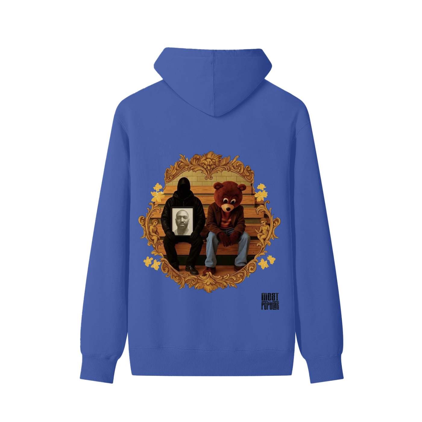 Kanye West - College Dropout x Vultures 2 - Basic Unisex Cotton Hoodie