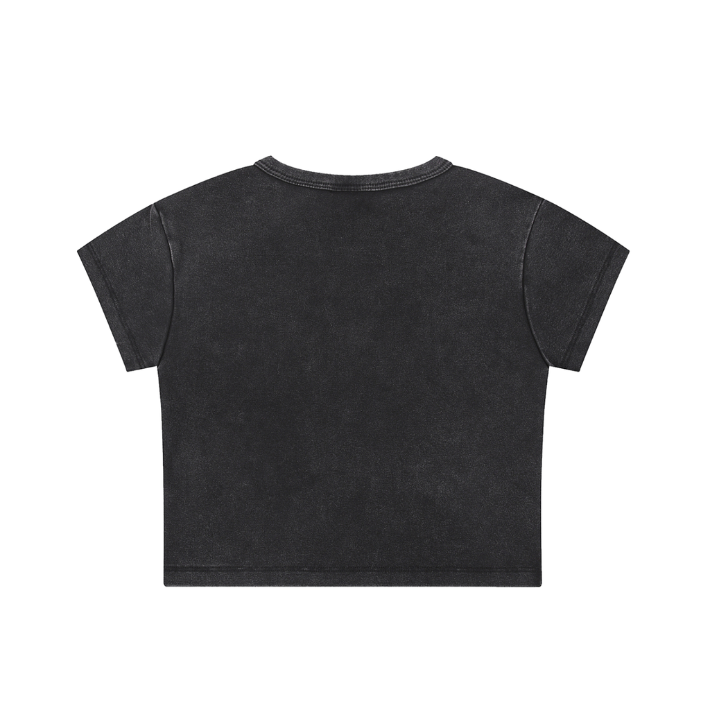 Canis AP - Snow Washed Crop Top