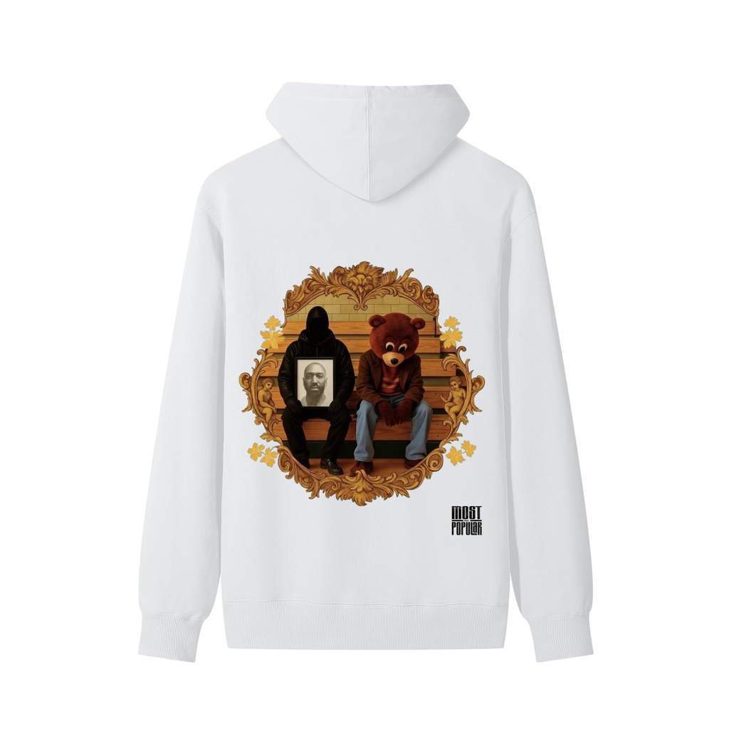 Kanye West - College Dropout x Vultures 2 - Basic Unisex Cotton Hoodie