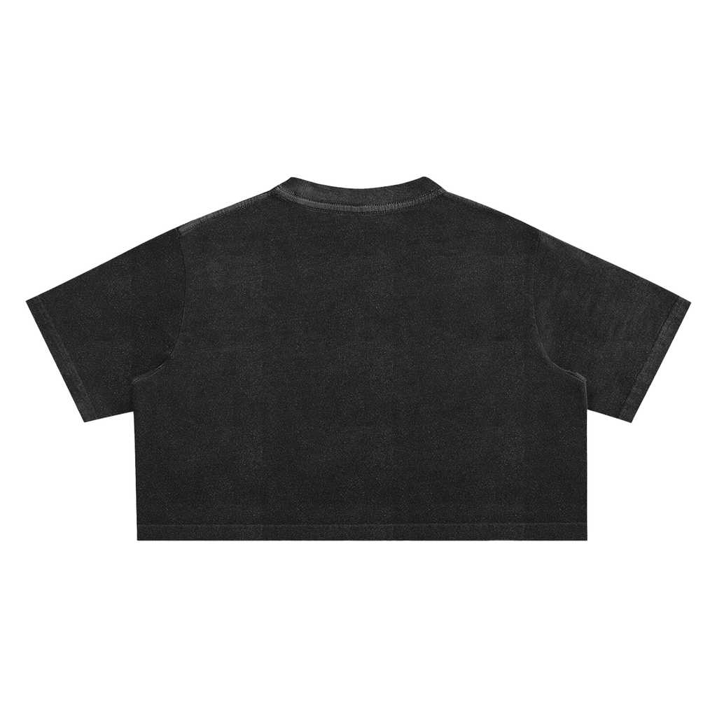 Canis AP - Womens Snow Washed Crop Top