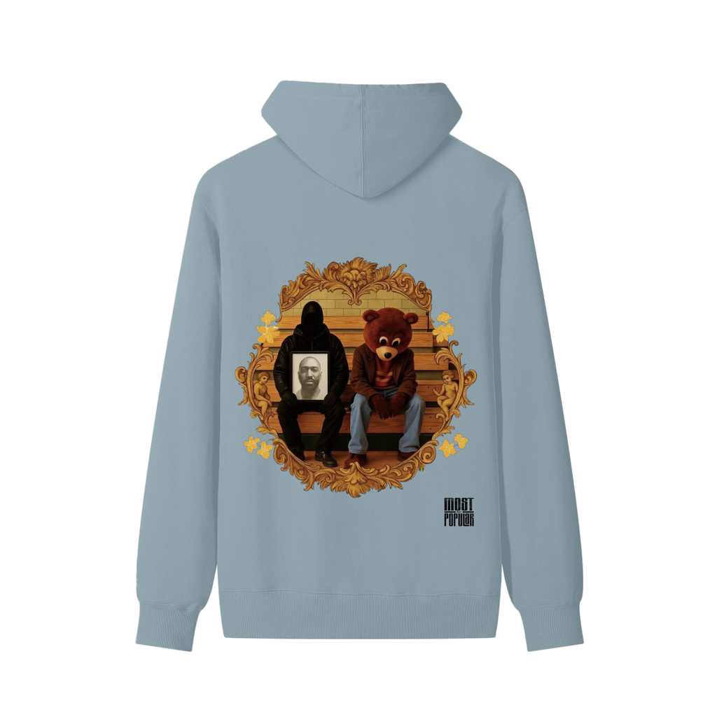 Kanye West - College Dropout x Vultures 2 - Basic Unisex Cotton Hoodie