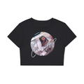 Canis AP - Women's Fitted Crop Tee