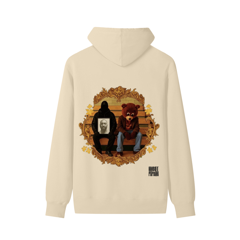Kanye West - College Dropout x Vultures 2 - Basic Unisex Cotton Hoodie