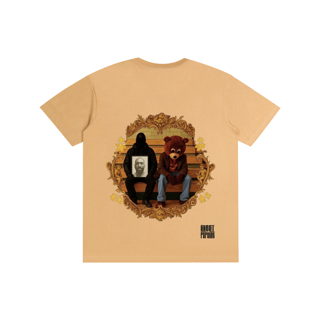 Kanye West - College Dropout x Vultures 2 - Basic Cotton Unisex T Shirt