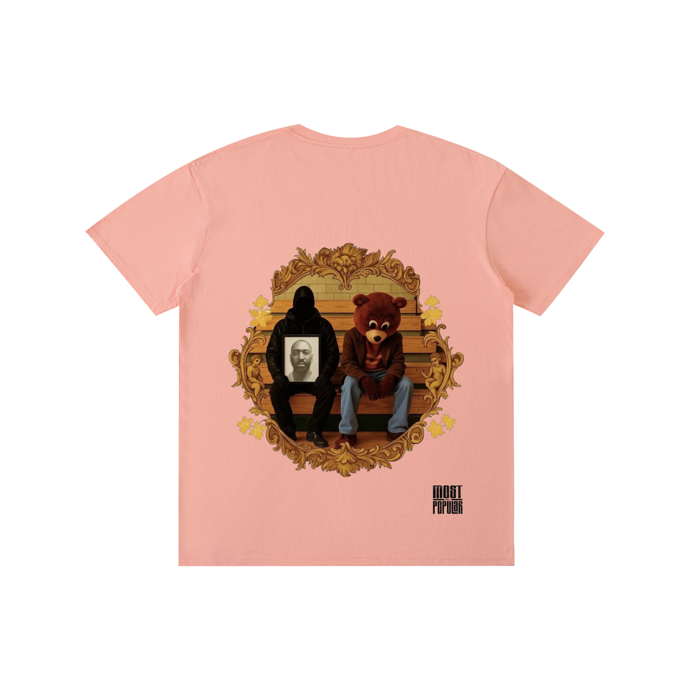 Kanye West - College Dropout x Vultures 2 - Basic Cotton Unisex T Shirt