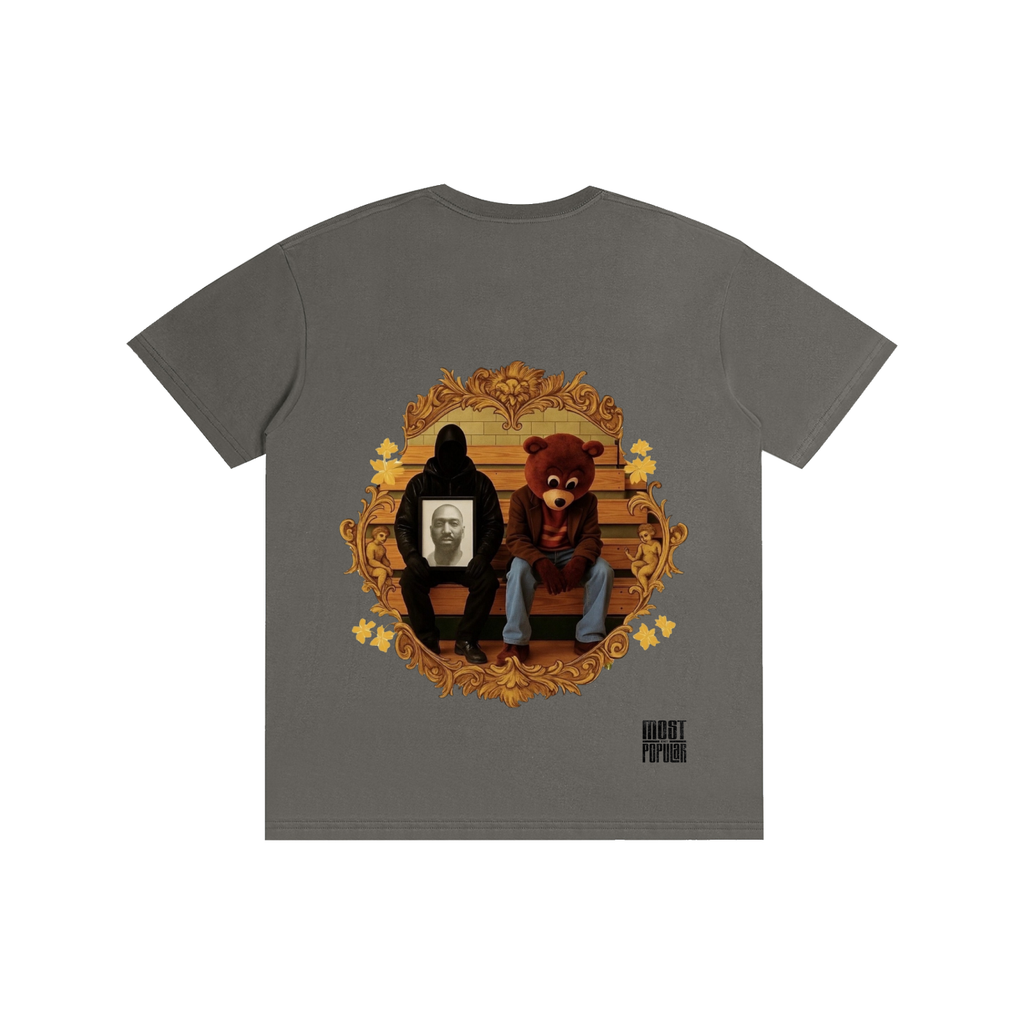 Kanye West - College Dropout x Vultures 2 - Basic Cotton Unisex T Shirt
