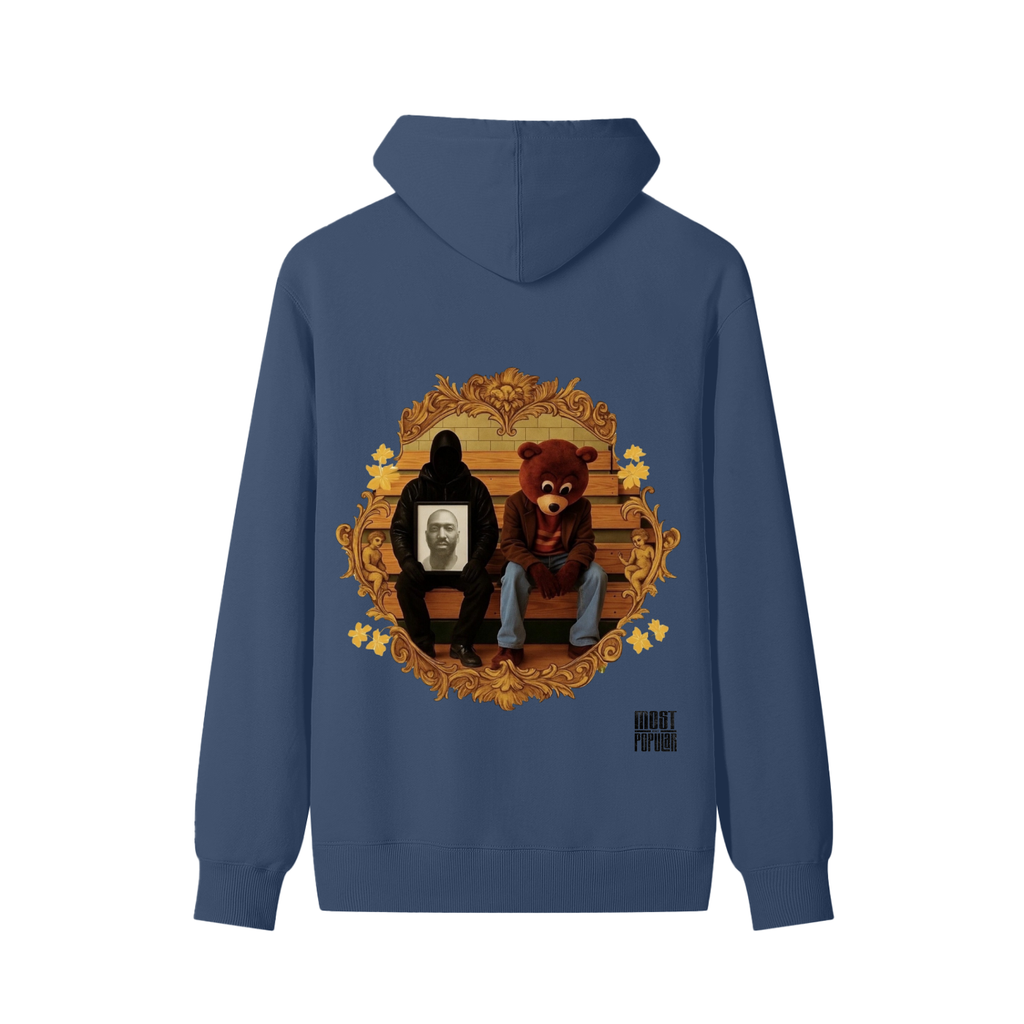 Kanye West - College Dropout x Vultures 2 - Basic Unisex Cotton Hoodie