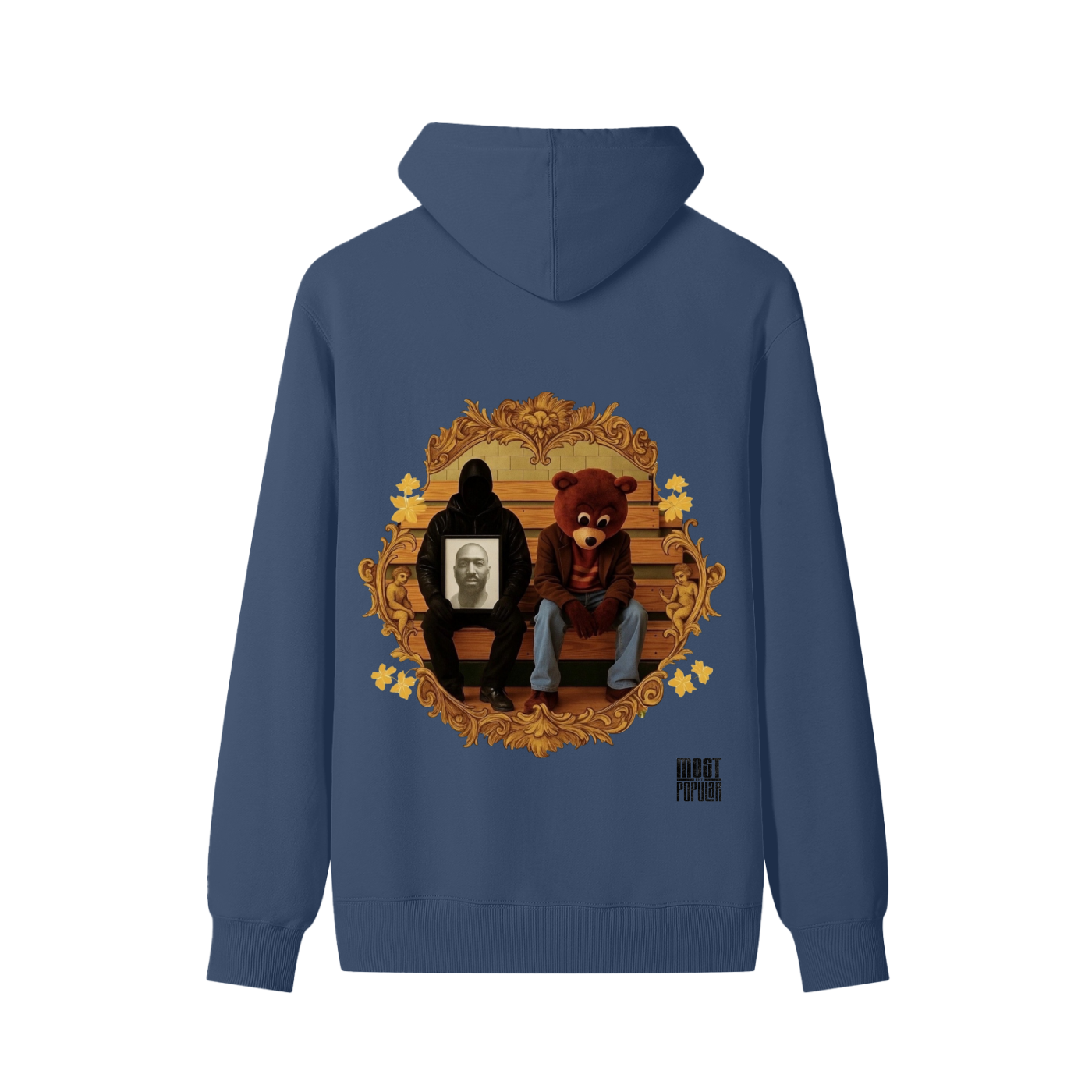 Kanye West - College Dropout x Vultures 2 - Basic Unisex Cotton Hoodie