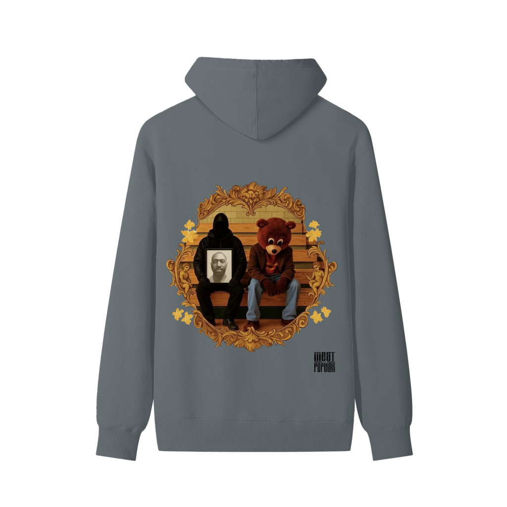 Kanye West - College Dropout x Vultures 2 - Basic Unisex Cotton Hoodie