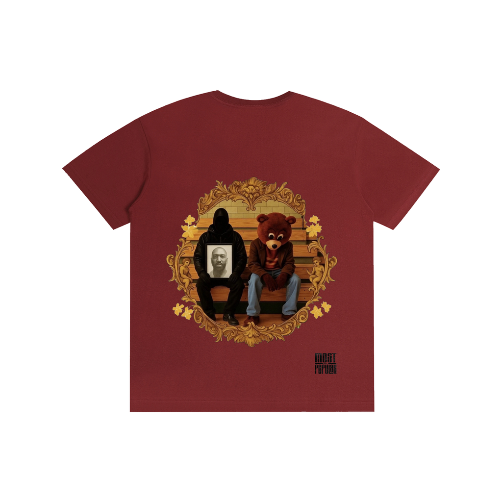 Kanye West - College Dropout x Vultures 2 - Basic Cotton Unisex T Shirt