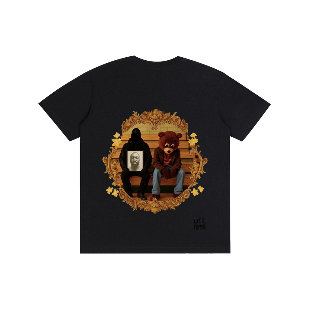 Kanye West - College Dropout x Vultures 2 - Basic Cotton Unisex T Shirt