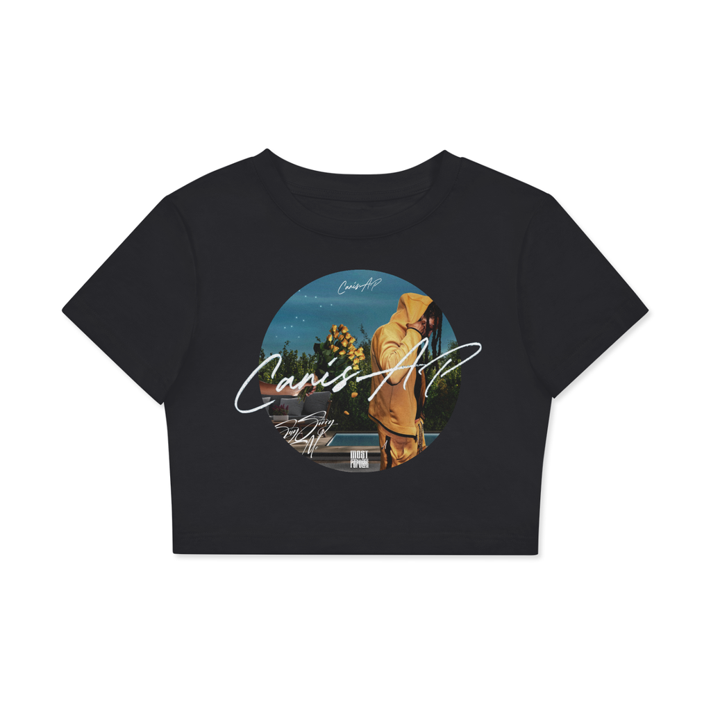 Canis AP - Women's Fitted Crop Tee