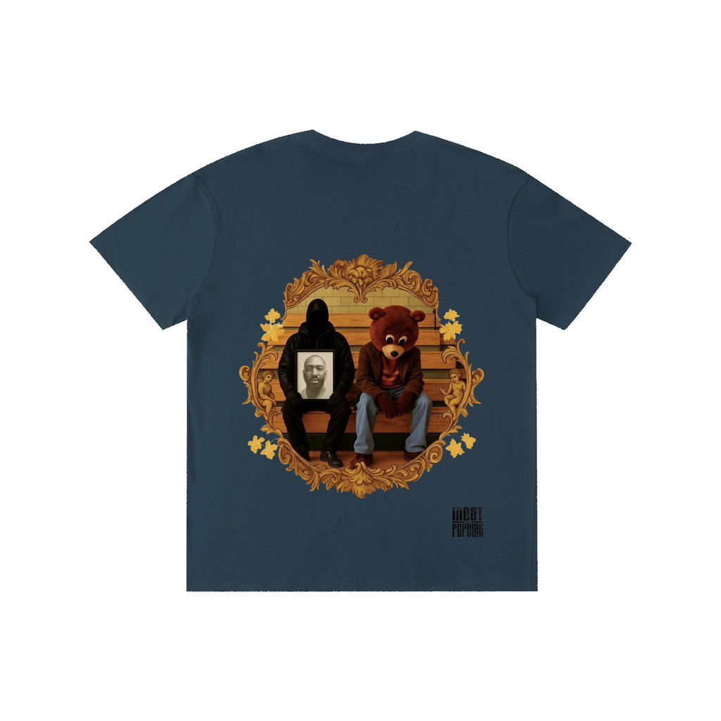 Kanye West - College Dropout x Vultures 2 - Basic Cotton Unisex T Shirt