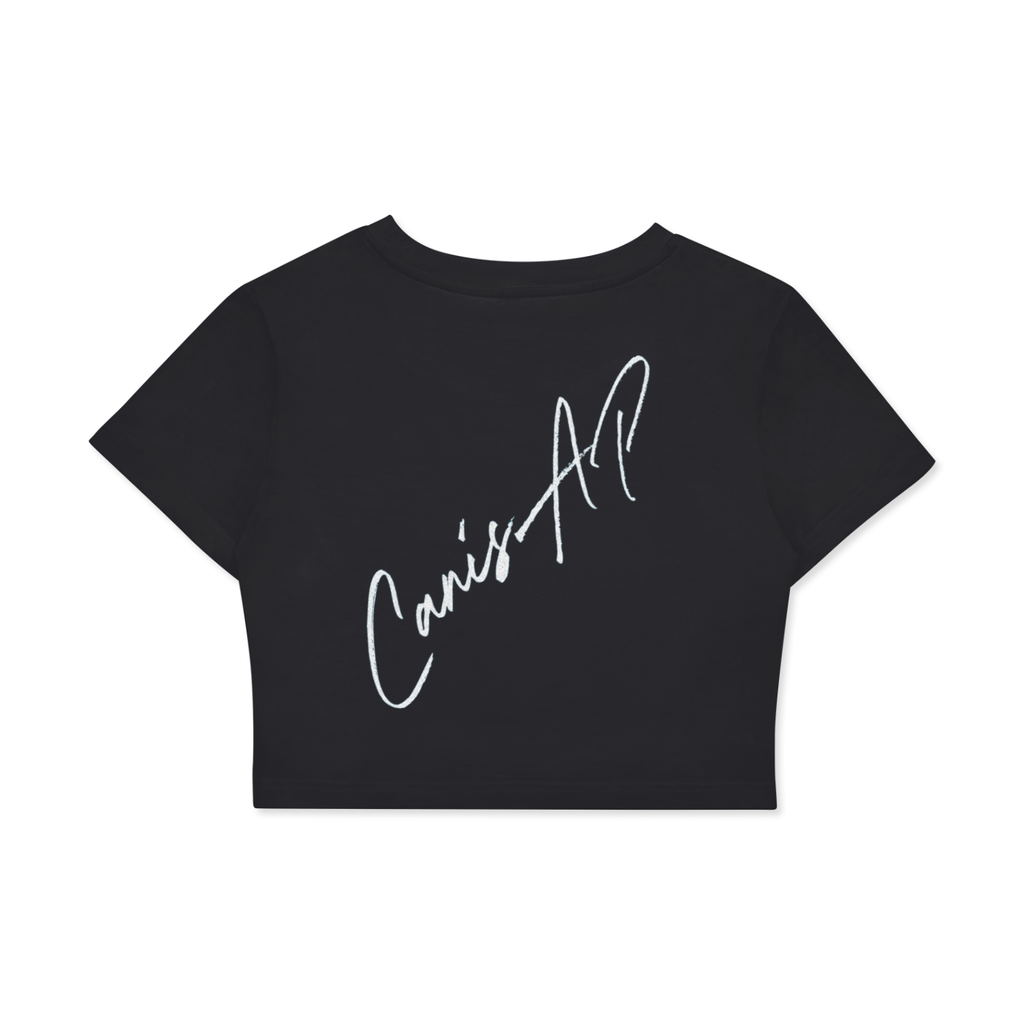 Canis AP - Women's Fitted Crop Tee