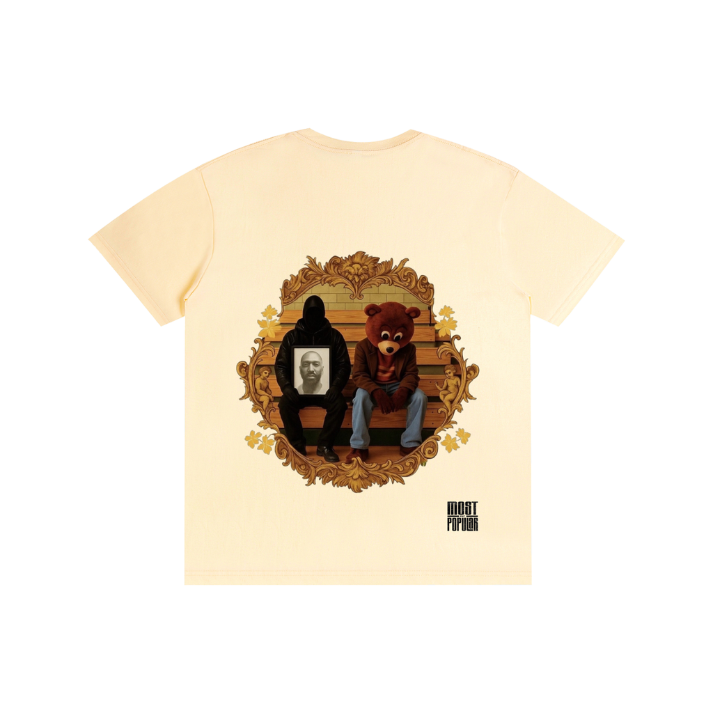 Kanye West - College Dropout x Vultures 2 - Basic Cotton Unisex T Shirt