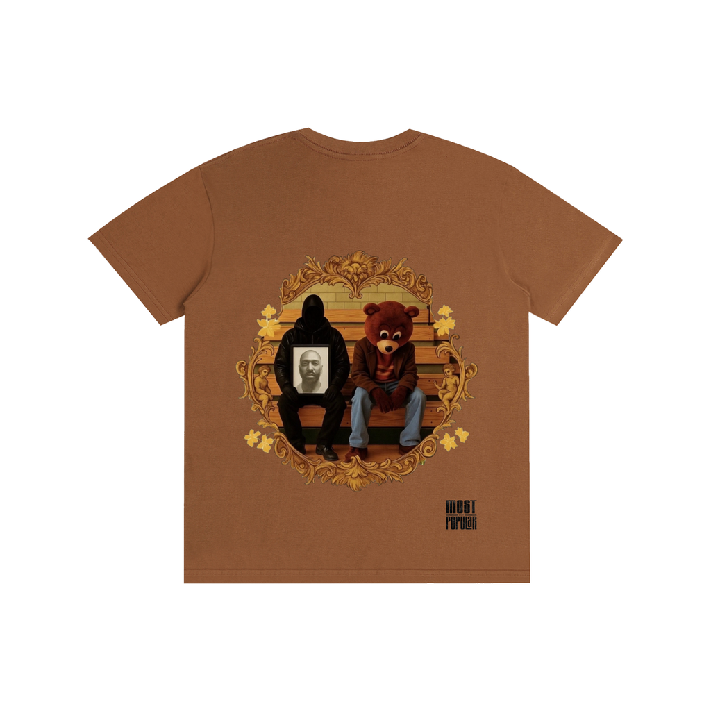Kanye West - College Dropout x Vultures 2 - Basic Cotton Unisex T Shirt