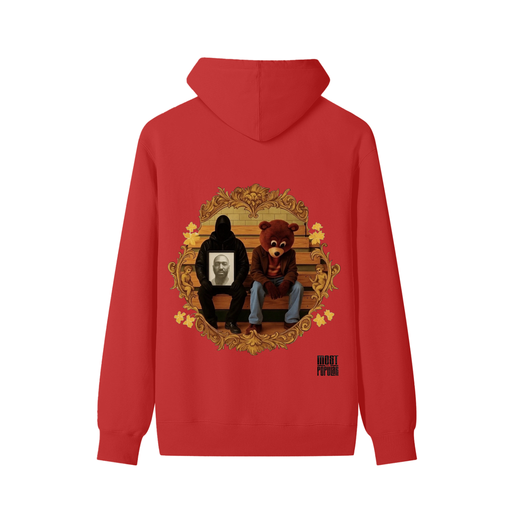 Kanye West - College Dropout x Vultures 2 - Basic Unisex Cotton Hoodie
