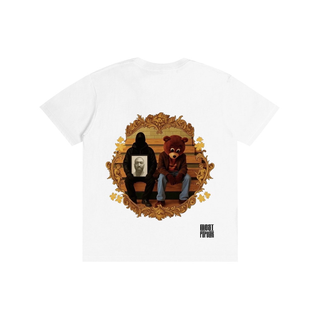 Kanye West - College Dropout x Vultures 2 - Basic Cotton Unisex T Shirt