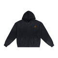 Kanye West - College Dropout x Vultures 2 - Hand Frayed Sunfaded Zip Hoodie