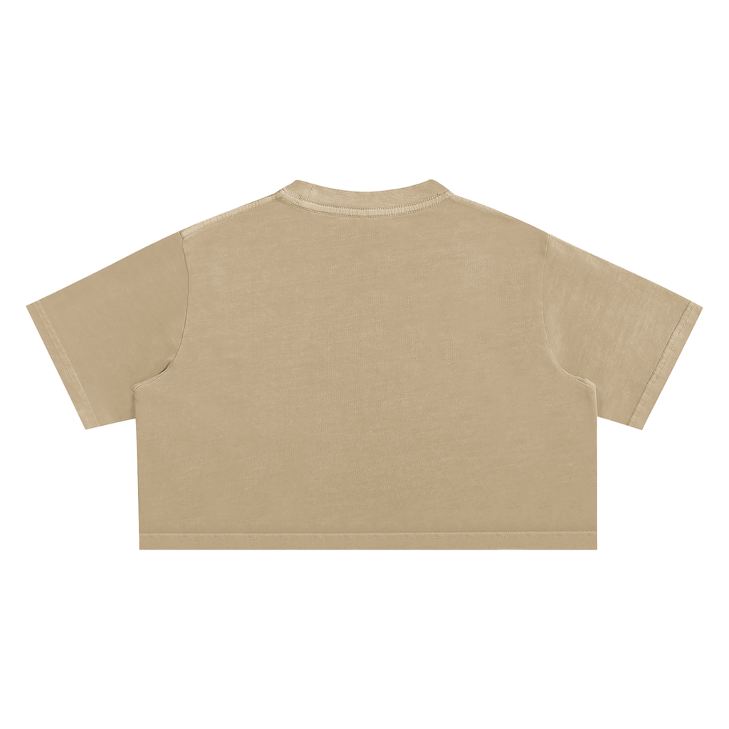 Canis AP - Womens Snow Washed Crop Top