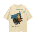 Canis AP - Streetwear Unisex 100% Cotton Loose Basic Tee