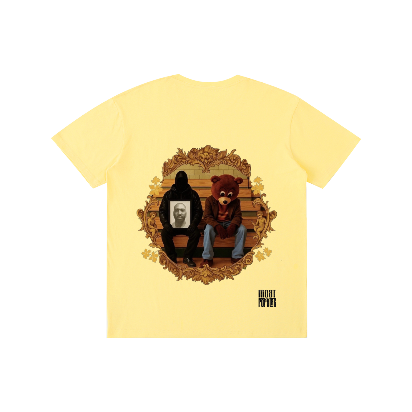 Kanye West - College Dropout x Vultures 2 - Basic Cotton Unisex T Shirt