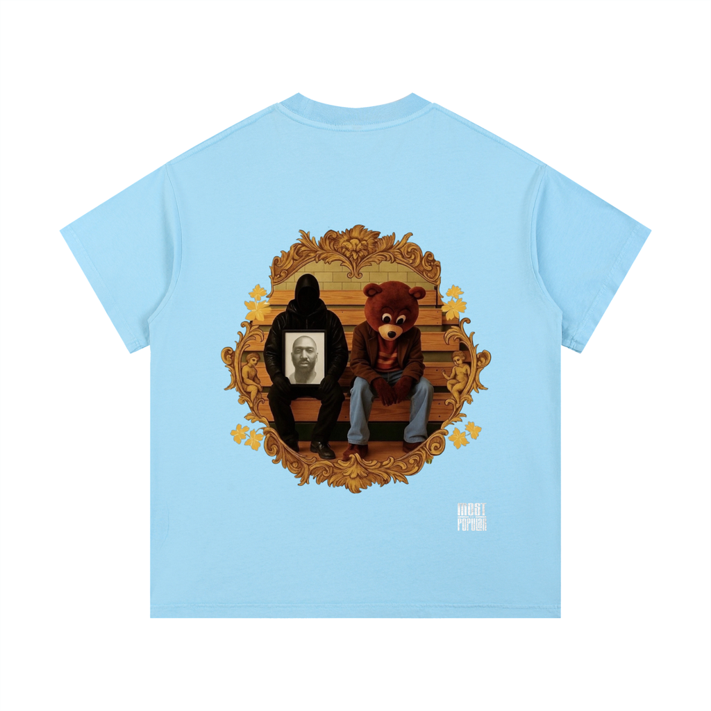 Kanye West - College Dropout x Vultures 2 - Vintage Wash Cotton T-Shirt