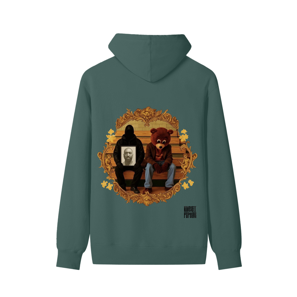 Kanye West - College Dropout x Vultures 2 - Basic Unisex Cotton Hoodie